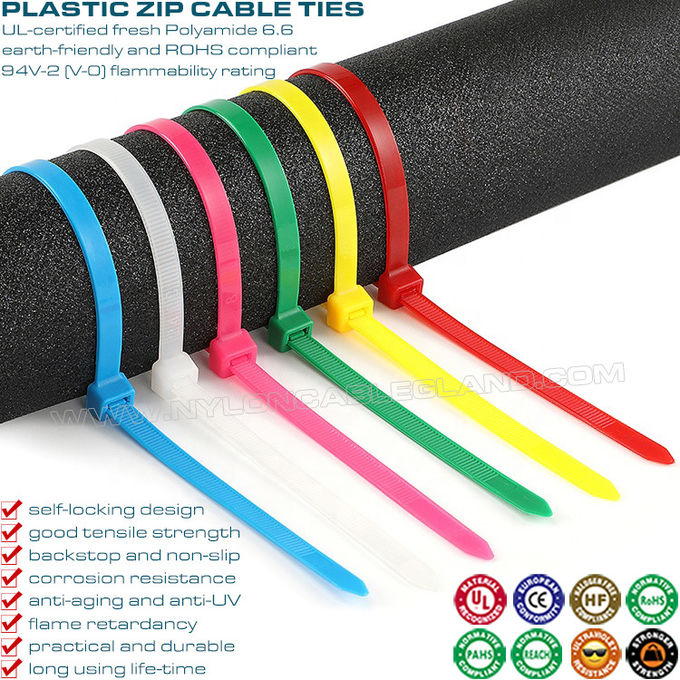 80-1020mm Uzunluğunda Ayarlanabilir Plastik Kablo Bağları Kablo Kemeri Kablo Kayışı, 2,5-12mm Genişliğinde Naylon Zip Bağları Hortum Bağları Kablo Demeti Için